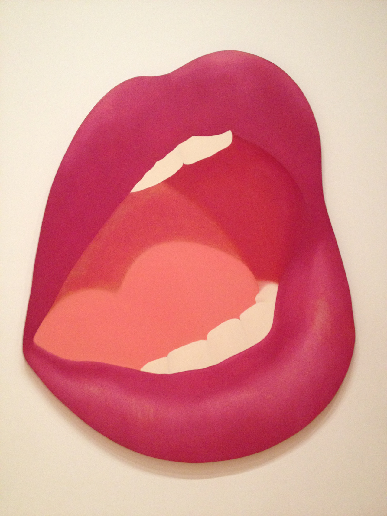 magictransistor:
“Tom Wesselmann. Mouth 7. 1966.
”