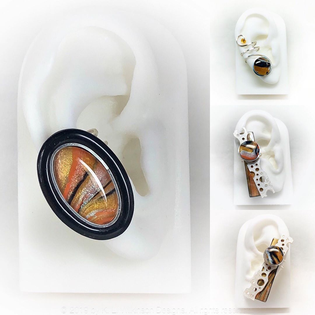 We have some new items in our #etsy shop: Tigress II Series Non-Pierced Ear Cuffs #earrings #cartilage #animals...