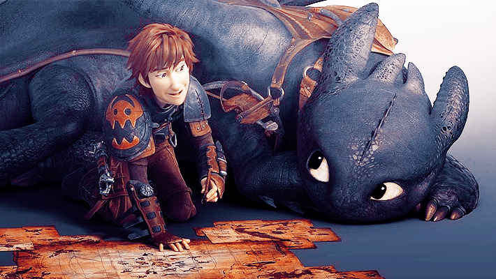 atimelordswife:  Hiccup and Toothless: The Colors of Life