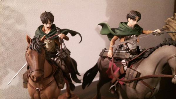 Banpresto’s May 2015 Ichiban Kuji A, B, and Special prizes - Horseriding Eren,