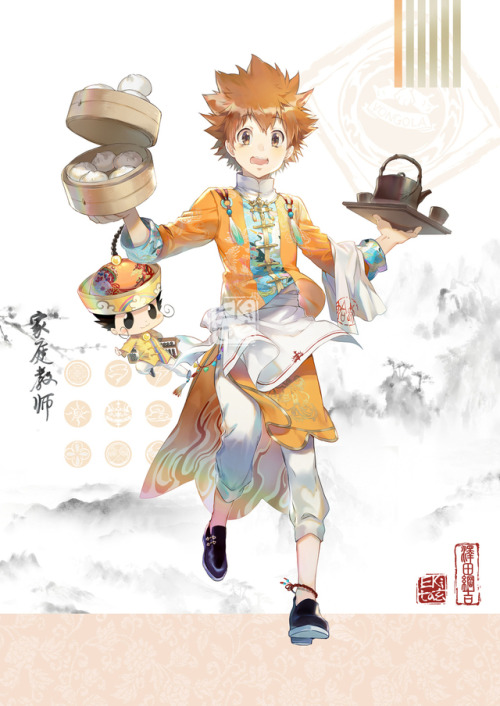 thetangles:★ Ekita玄 |  中国風ヒットマンREBORN! ☆ ⊳ various (katekyo hitman reborn!) ✔ republished w/permissi