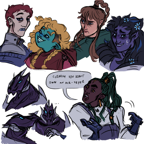 Mbius Strip Character Doodles