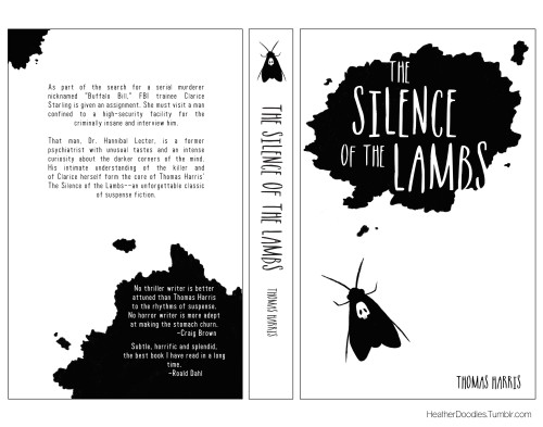 licensetocannibalize:heatherdoodles:Jacket designs for Thomas Harris’ Hannibal Lecter series. These 