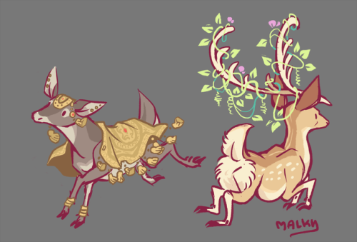 malkshake:I feel kinda bad for keeping tumblr in the dark from my twitter escapades. Some deers beca