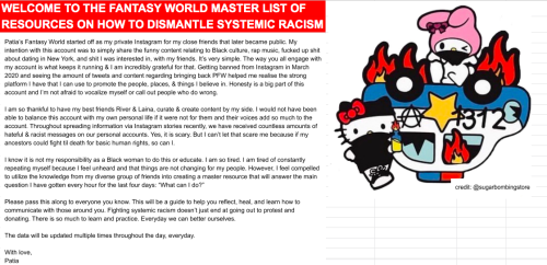 uuhhhhhhhhhhhhhhhhhhhhhhhhhhhhhh:  THE FANTASY WORLD MASTER LIST OF RESOURCES ON HOW TO DISMANTLE SY