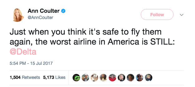 bob-belcher: thechanelmuse: She went on a rant for two days. Delta got her ass together