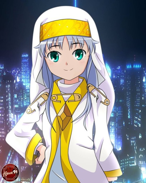 She’s “Index” from “To Aru Majutsu No Index” An anime that I am curren