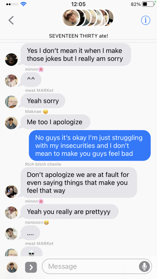 HE DOESNT LIKE ME LIKE THAT! Pt2 Smau Dreamies Group Chat!