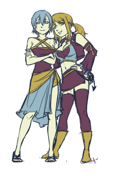 ghostie-gouly asked for Lucy Heartfilia and Lisanna Strauss in platelet 87from this postI’m so