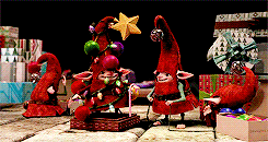 peetakmellark-deactivated201403:  “I always thought the elves made the toys.”-“We just let them believe that.” 