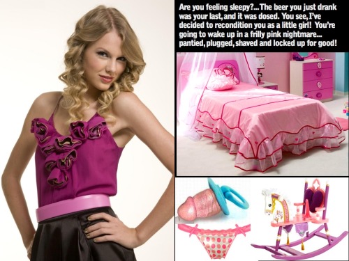 Taylor Swift forced feminization adult photos