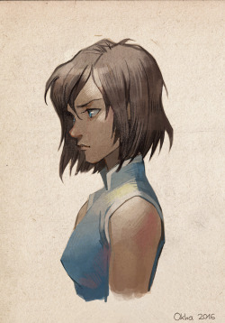 okhadraws:  Korra sketches ♡     <3