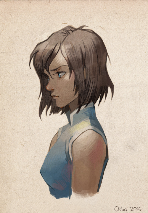 okhadraws:Korra sketches ♡