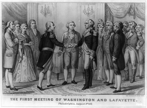 nikatosaurus:todayinhistory:June 13th 1777: Marquis de Lafayette arrives in AmericaOn this day in 17