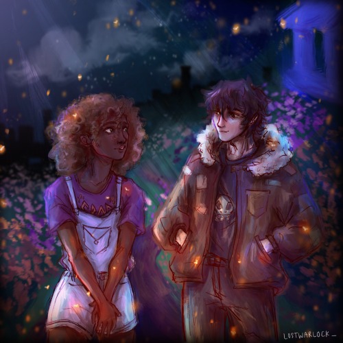 The Hades Siblings On A Nightly Frolicking Around Camp Jupiter