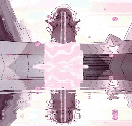 trust-me-i-am-a-fangirl:Water reflections in Steven UniverseProbably the tears of the viewers