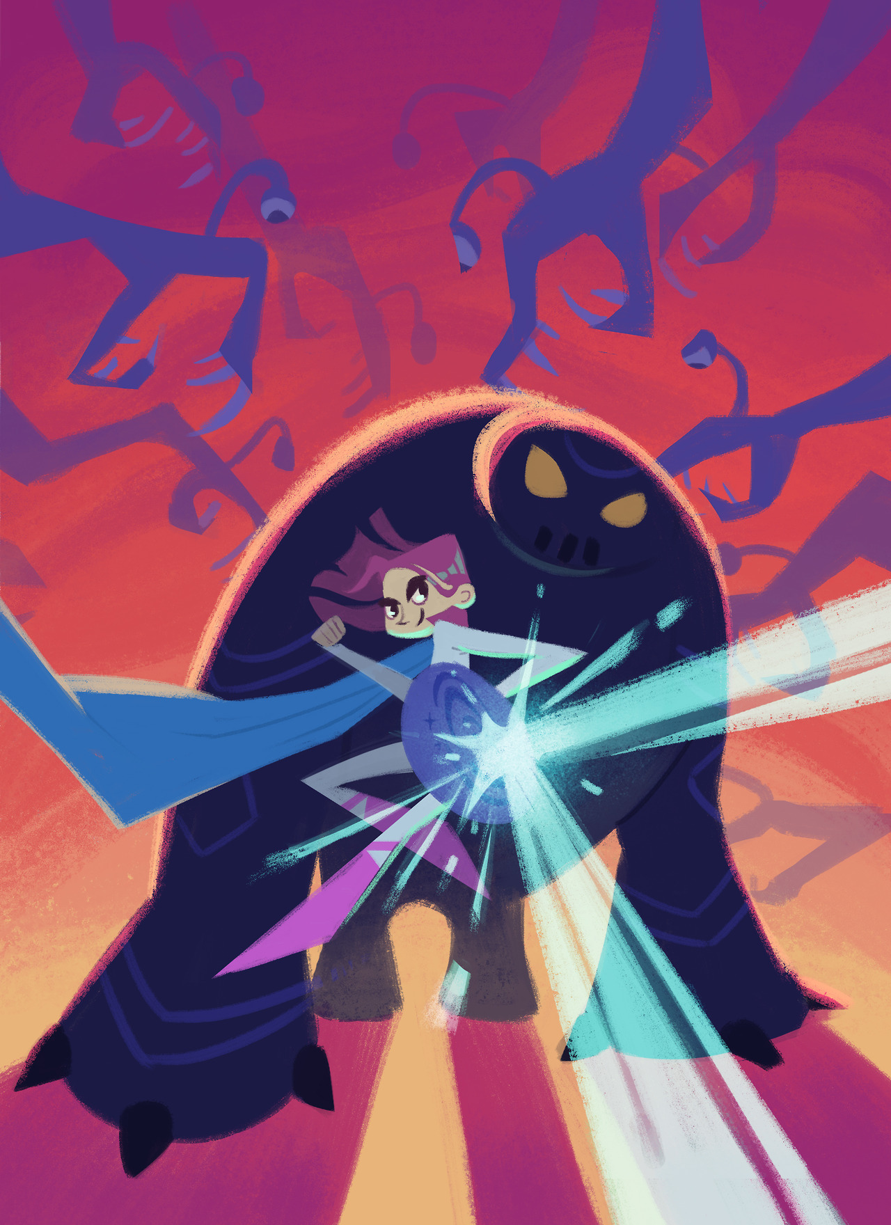tbeardraws:  Haven’t posted in a while…..so here’s something I did for my film