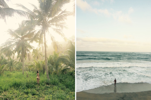 Leks and Lucas in Parque Tayrona, Colombia, 2015