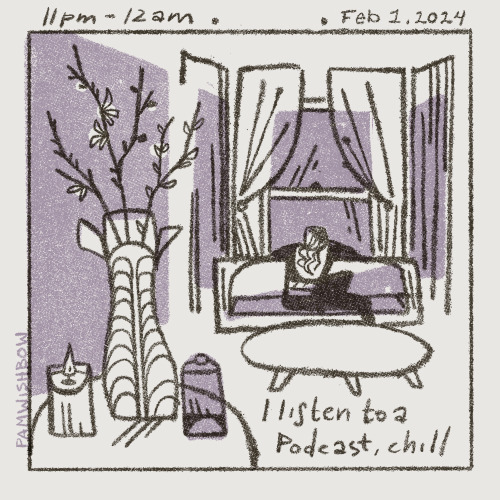Hourly Comic Day 2024, A Relatively Quiet Day In The Wishbow House