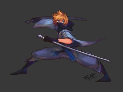 tambriart:  Samurai Nobody RoxasDay 18 of