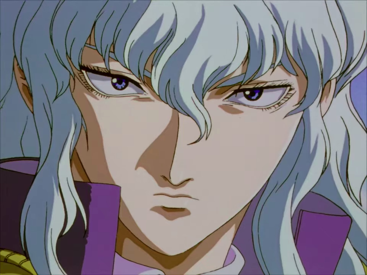 Griffith  Berserk anime 1997, Griffith berserk, Berserk