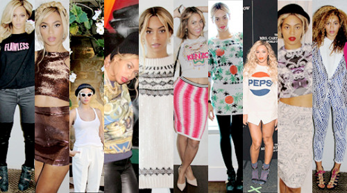 yawncey-blog:  Beyoncé + 2014 ‘My Life’ Fashion 