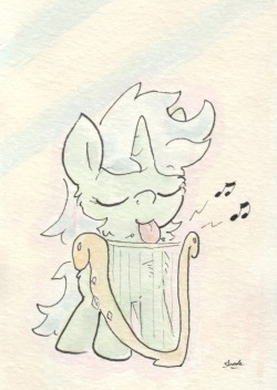 slightlyshade:  No magic: just tongue!  Silly Lyra~ &lt;3