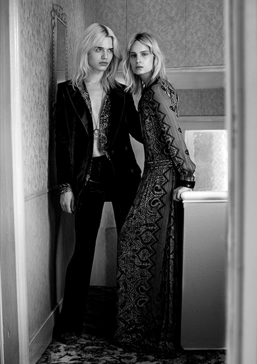 androfeminine:  Maarten Convens and Charlotte Tomaszewska
