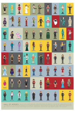 elizabethbanks:  nevver:  The Badass Women of Films and TV, Scott Park (larger)  I spy with my little eye Wyldstyle from The LEGO Movie in this badass artwork.  Who are some of your favorite female badasses of film and TV? 