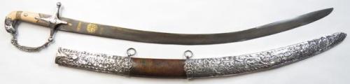 Greek revolutionary era saber, late 18th century.from Auctions Imperial