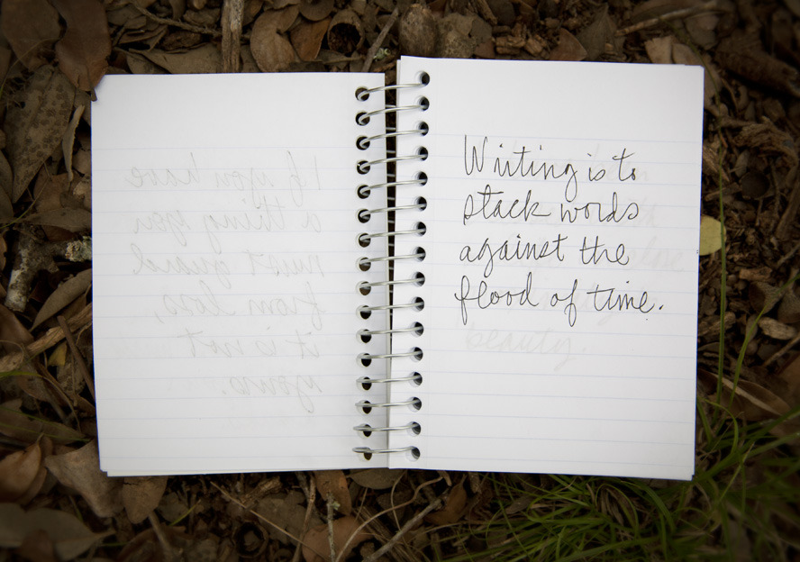 reverendbobbyanger:  From a notebook I keep by my bedside Words and image, Reverend