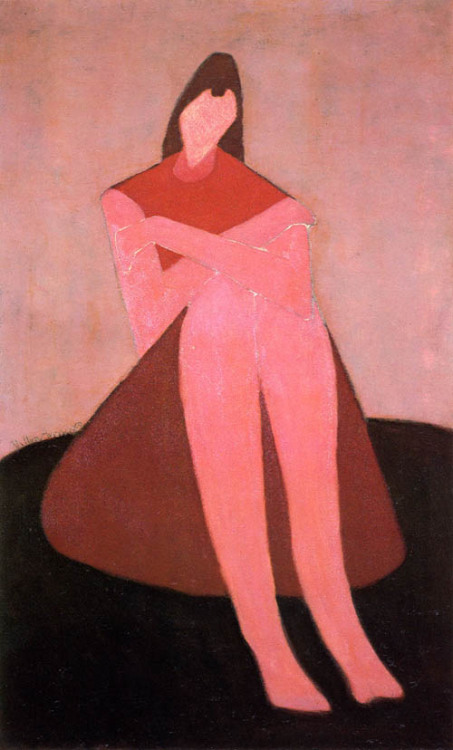 March In Red   -   Milton Avery  1950America  1885-1965