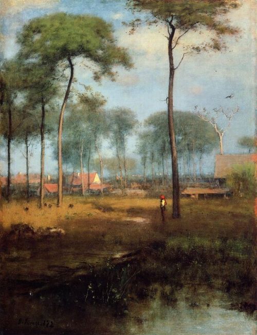 Porn Pics lyghtmylife:George Inness  (American; Hudson