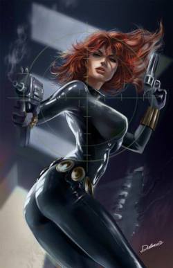 robinson1977:  Black Widow by Cris Delara