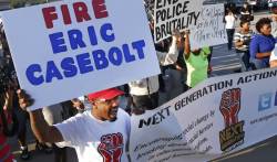 micdotcom:  Inspiring photos from the anti-police brutality protests that swept McKinney More than 1,000 people converged Monday evening at McKinney’s Comstock Elementary School before marching to the pool where the police incident took place. They