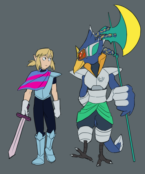 hidden-in-escapism:hidden-in-escapism:Silent sword fighting nb pro-tag and their (one-sided)rival: s