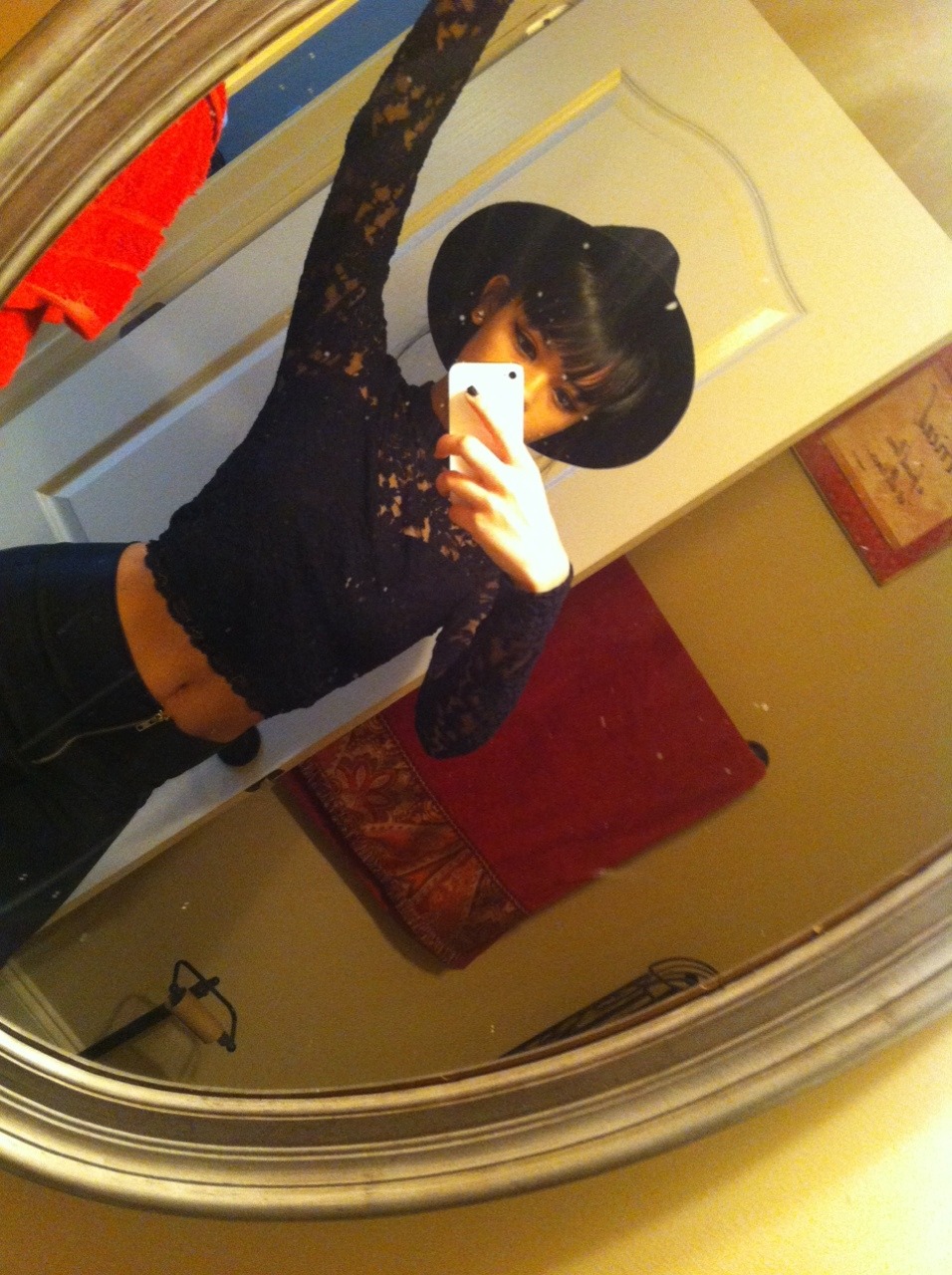 s0lust:  All black in honor of my period arriving 