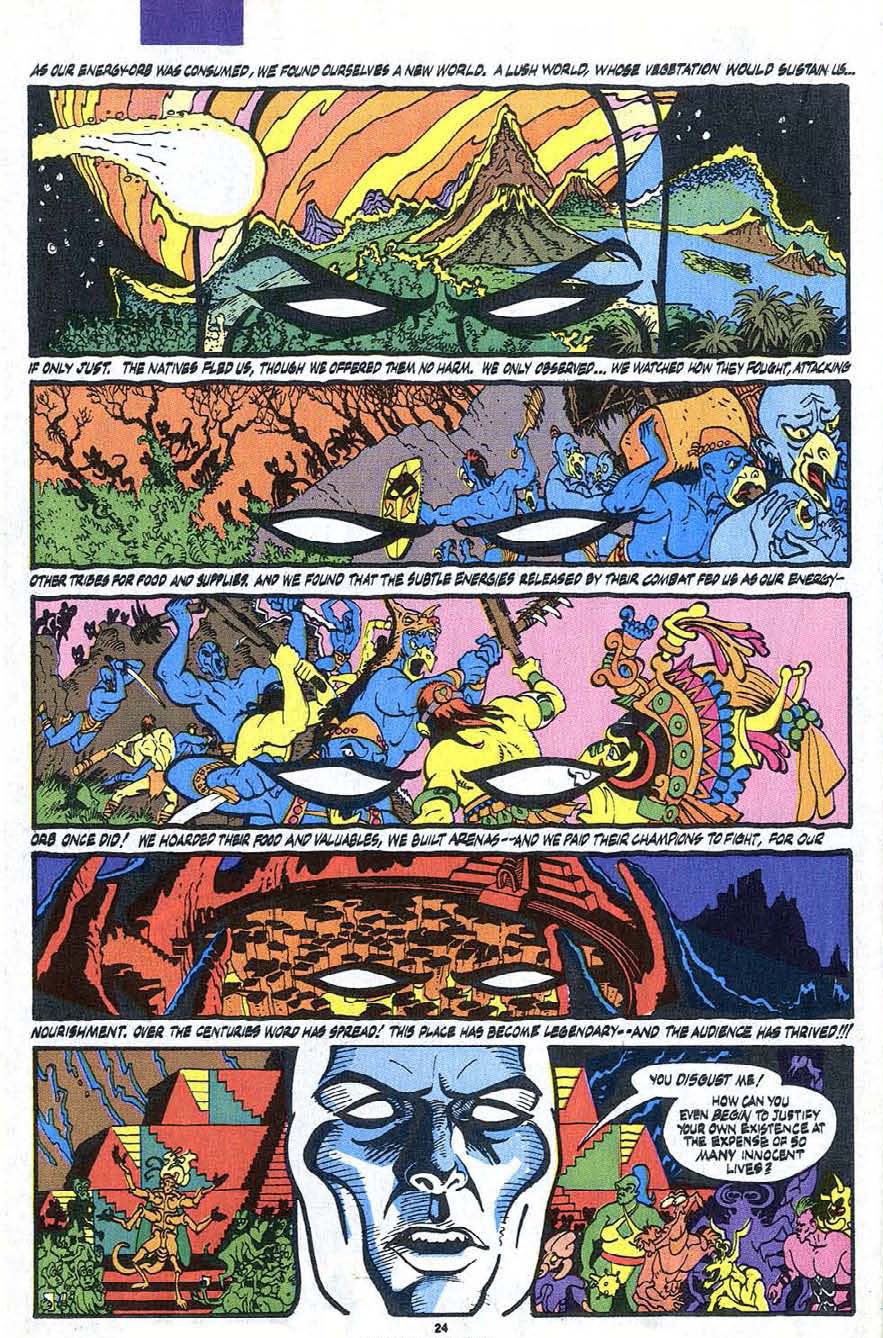 coolpages:  Silver Surfer #39 (Marvel Comics - July 1990) Writer: Alan GrantIllustrator: