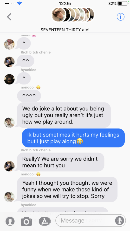 HE DOESNT LIKE ME LIKE THAT! Pt2 Smau Dreamies Group Chat!