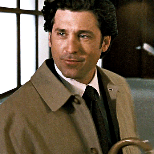 dilfgifs:DILFGIFS 2.5K CELEBRATION: SPIN THE BOTTLE ON THE DILF↳ PATRICK DEMPSEY in ENCHANTED (2007)