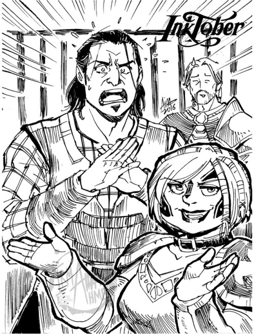 momochanners:Inked Aeducans (and Friends)—Just felt like posting my dorf bae from the the past