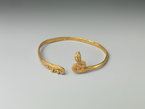 via-appia: Snake bracelet for a childPtolemaic Egypt, 332–30 B.C. or later 