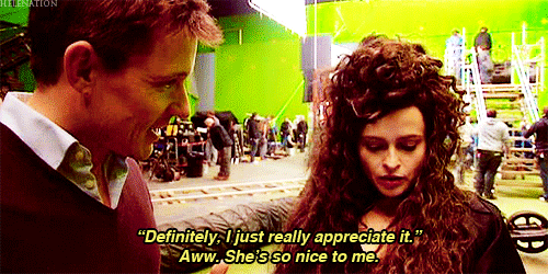 helenation:  Helena Bonham Carter reading texts from Emma Watson
