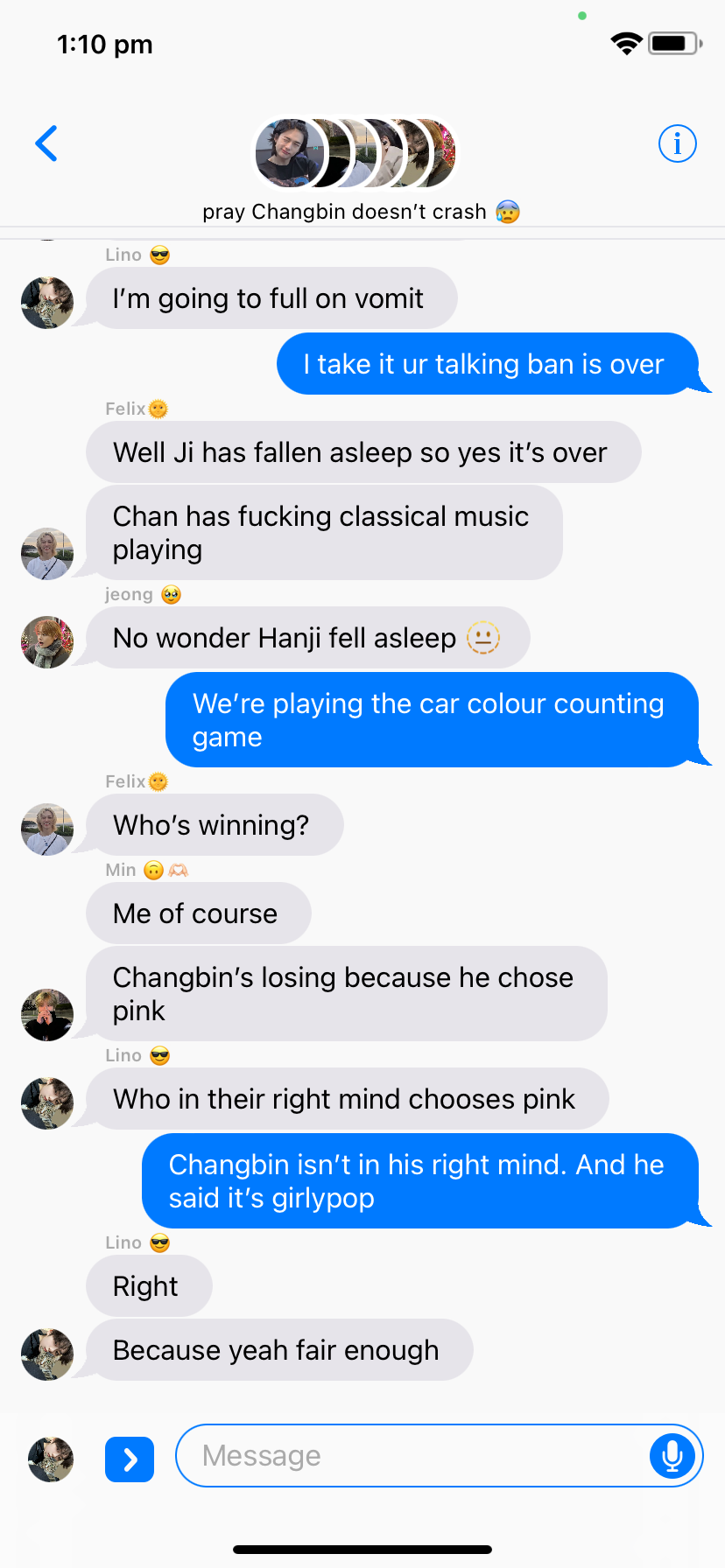 SKZ ROAT TRIP TEXTS | Part Two