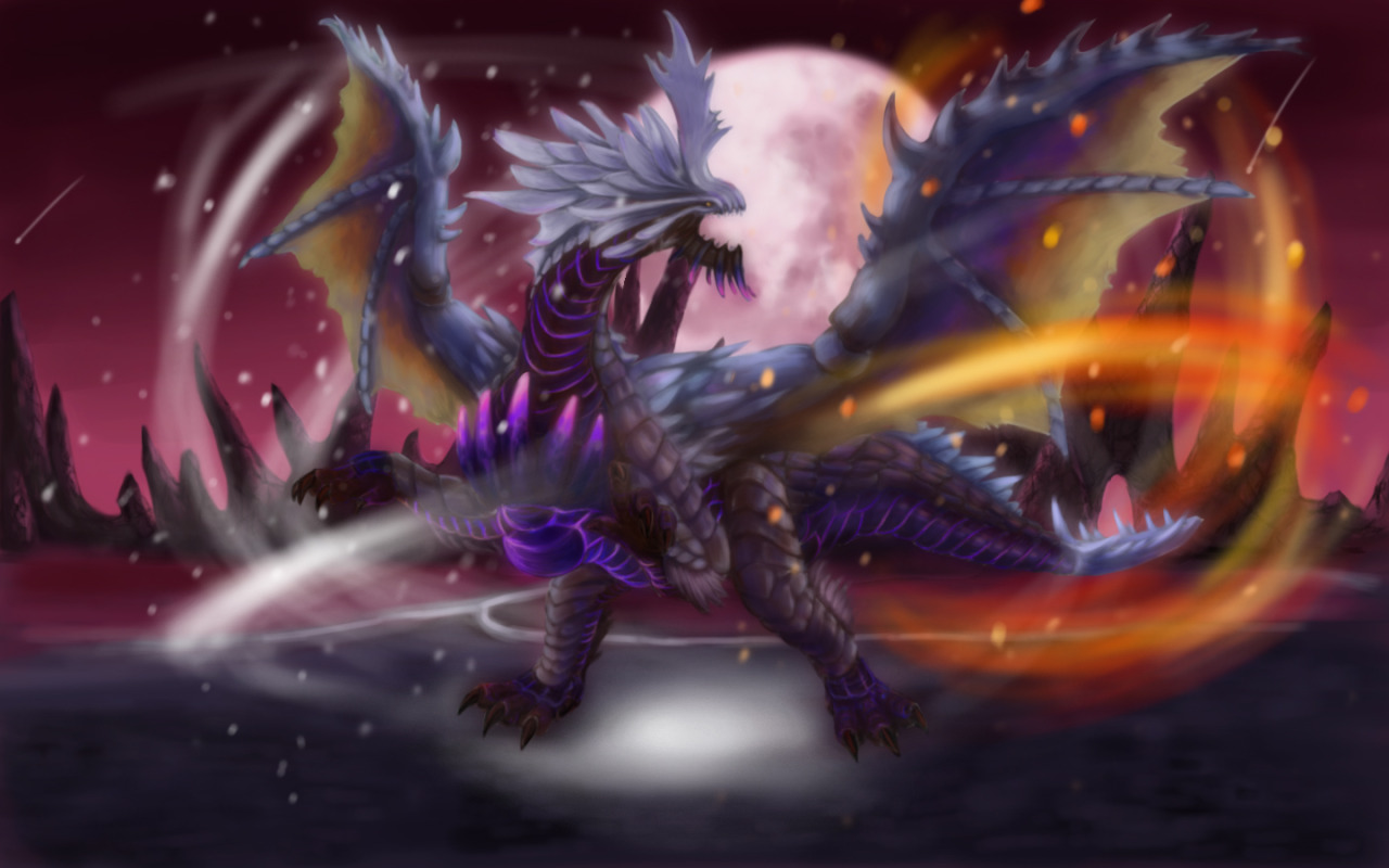 - 炽冻龙ディスフィロア // Frozen Seraphim Dragon Disufiroa -
By 幻月黯瞳Keter
** Permission was granted by the artist to share this image.