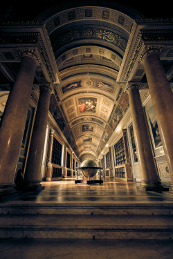 mbphotograph:  Inside  the library at Fontainebleau FranceFollow me for more original travel photography- mbphotograph 