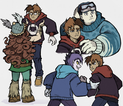 Ray's Team Full Body, Preserving The Height Difference Whenever Possible. I Changed The Minimus' Hairstyle