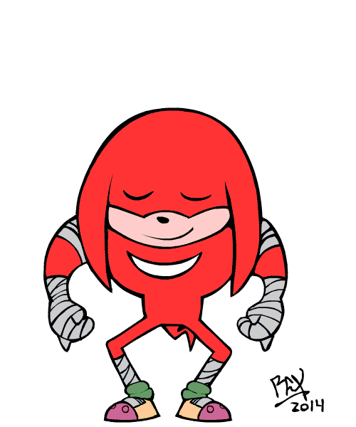 rgxzero: Some gifs I animated of the “Sonic Boom” cast as the chibis from the Teen Titan