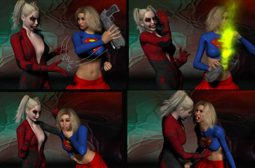 Sex Artist: ZambonimanTitle:  Stand off: Supergirl pictures