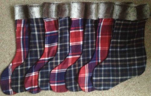 Christmas Stocking Production Line.